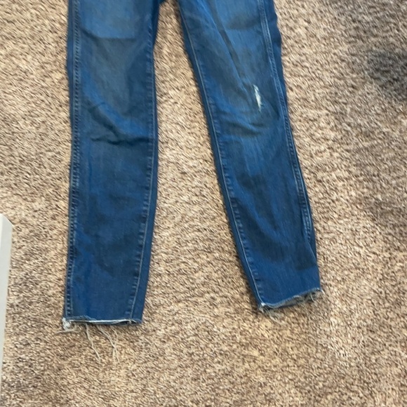 Madewell 10" High-Rise Skinny Jeans in Hanna Wash Size 25 - Picture 3 of 11